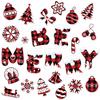 Snowflake Christmas Alphabet Paper Diy Card Stickers Decor For Holiday Events
