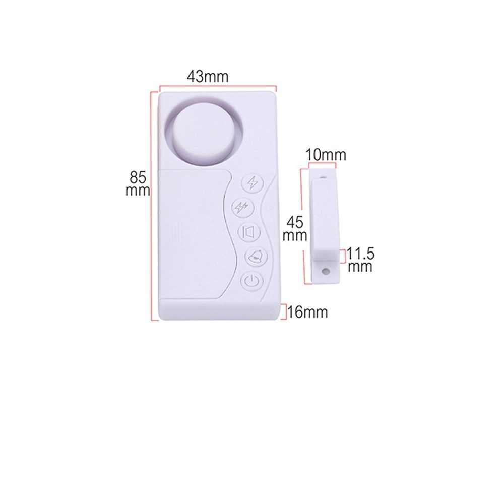 Time Delay Wireless Alarm Door Sensor Window Security Alarm Door Annunciator Door Opening Sensor