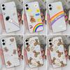 Luxury Transparent TPU Fashion Shell For Samsung A07 A17 A37 M36 F36 F56 A53 A54 A71 Beautiful Rainbow Patterns Phone Case For Samsung Silicone Covers