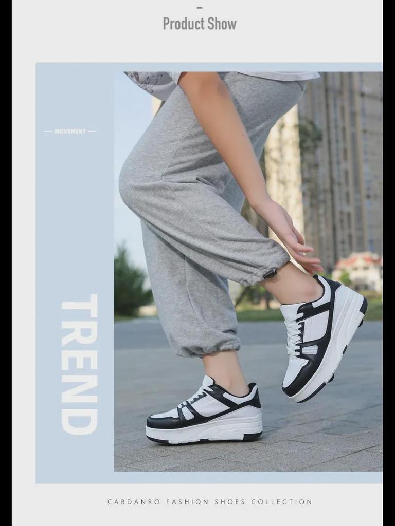 Ультралегкие кроссовки для бега унисекс для студентов со съемными колесами