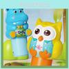 Штамп Сова Детская Обучающая Игрушка с Наклейками и Книжкой-раскраской для Раннего Обучения
