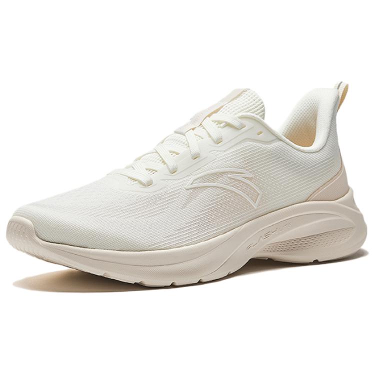 Anta Легкие Удобные Универсальные Прочные Нескользящие Низкие Повседневные Кроссовки для Бега Женские кроссовки Бежевый 122525540-4