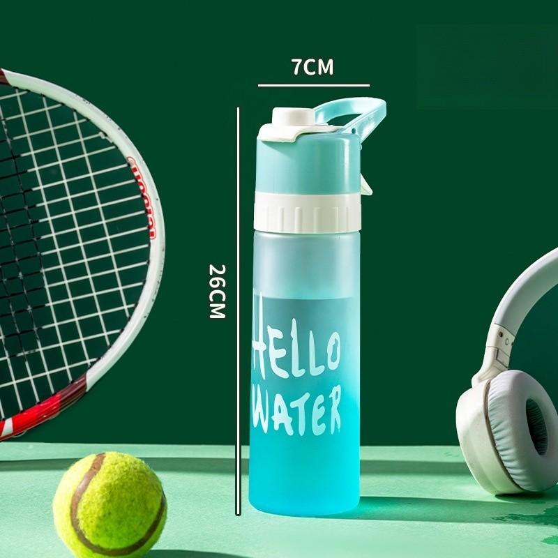 Spray Water Cup Large Capacity Male and Female Sports Food Grade Student Cooling Portable Water Bottle Air Jet Spray Cup