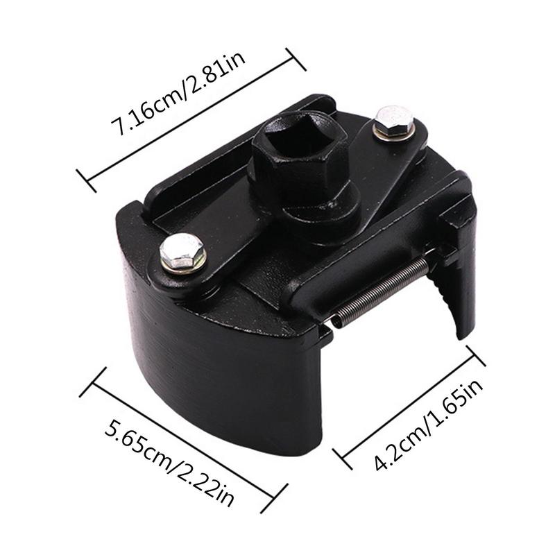 60-80 мм регулируемый инструмент для снятия масляного фильтра крышка с зигзагообразным дизайном универсальный инструмент для снятия масляного фильтра ключ для фильтра с 2 кулачками