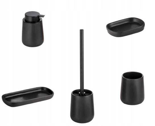 Freestanding Soap Dish Bisk 43252435 Black Ceramic 1 Pc