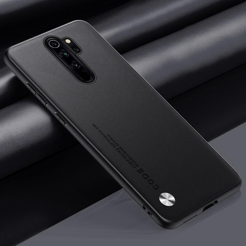 Роскошный чехол из искусственной кожи для Xiaomi Redmi Note 8 Pro, матовый силиконовый защитный чехол для телефона Redmi Note 8T 8 2021 Note8