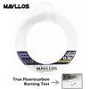 Mavllos 50m 100mCarbon Fiber Monofilament Fluorocarbon Line Leader 100% Fluorocarbon Fishing Line