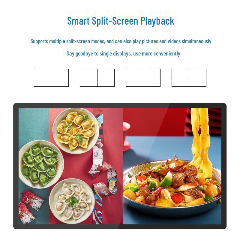 Настенный цифровой информационный дисплей, штепсель CN (адаптер в комплекте)