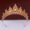 Свадебная корона головной убор роскошная королева повязка на голову свадебный сплав стразы аксессуар для волос корона