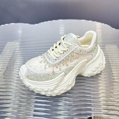 Горячая распродажа модные женские кроссовки 2024 повседневная обувь на платформе для женщин обувь сетчатые дышащие кроссовки на платформе женская роскошная обувь