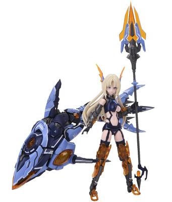 Doyusha NUKE MATRIX CYBER FOREST FANTASY GIRLS 4 SILEN STORM ROYAL ENFORCER масштаб Высота 160 мм пластиковая модель Первый ограниченный тираж Цвет литья -