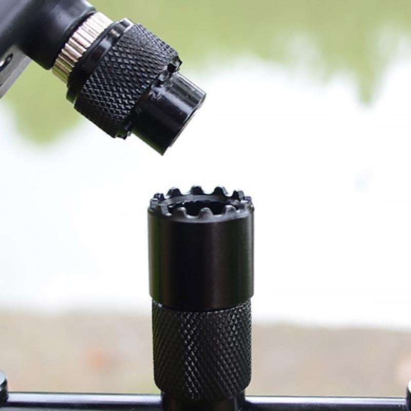 Быстросъемный адаптер с резьбой 3/8 Магнитный адаптер для удочки для сигнализатора поклевки Соединитель-держатель для удочки