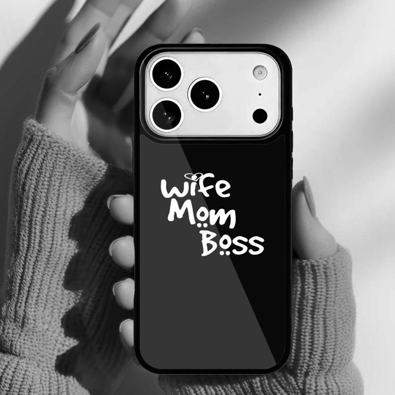 Женский чехол для телефона GIRL BOSS BOSSY для iPhone 17 Air 16e 15 14 13 Pro Max Задняя крышка для 12 11 Pro Coque