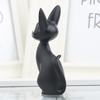 Сделай сам Милые Мультяшные Черные Коты Японское Аниме Фигурка Смола Кавайи Кошка Настольный Декор Сказочный Сад Миниатюры Сад Домашний Декор