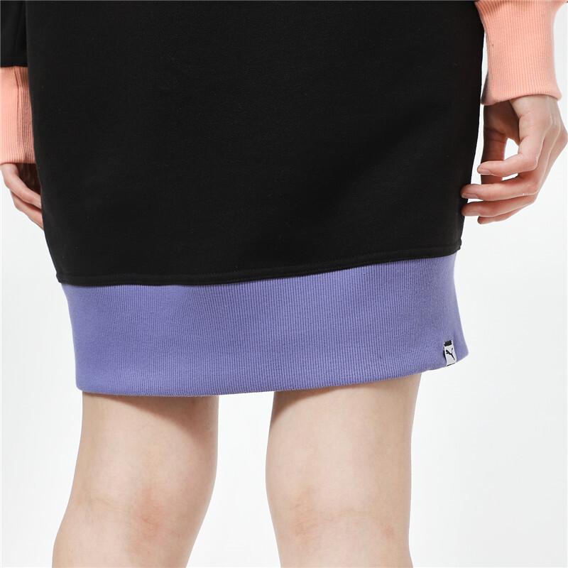 Puma Платье с длинными рукавами Downtown Graphic Crew, женское платье, черное 531436-01