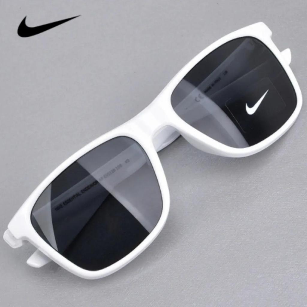 Nike Square Sunglasses Unisex White (Unisex) Sunglasses EV1138 106