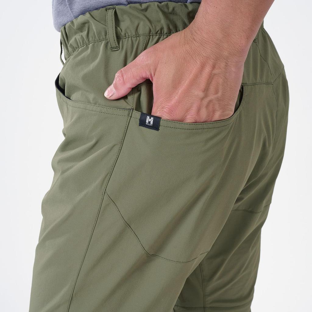 Штаны для походов, брюки Mountain Stretch Zip Off MIV02083 Castelrock [Millet] мужские (НОВЫЙ ЛОГОТИП)