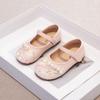 2024 Girls Mary Janes Chinese Style Shallow Flowers Embroidery Hook & Loop Children Fashion Casual Shoes Drop Shipping Platform