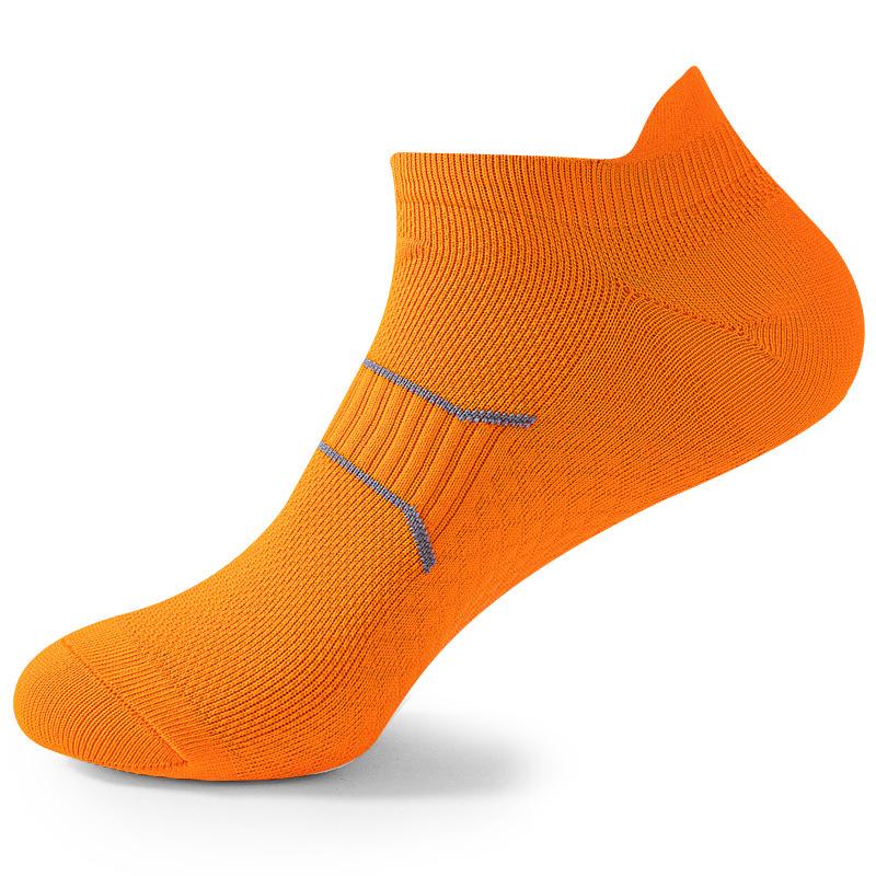 Новые мужские/женские спортивные носки для бега с низким вырезом, тонкие дышащие яркие цвета, быстросохнущие короткие носки для фитнеса, спортивные компрессионные носки до щиколотки