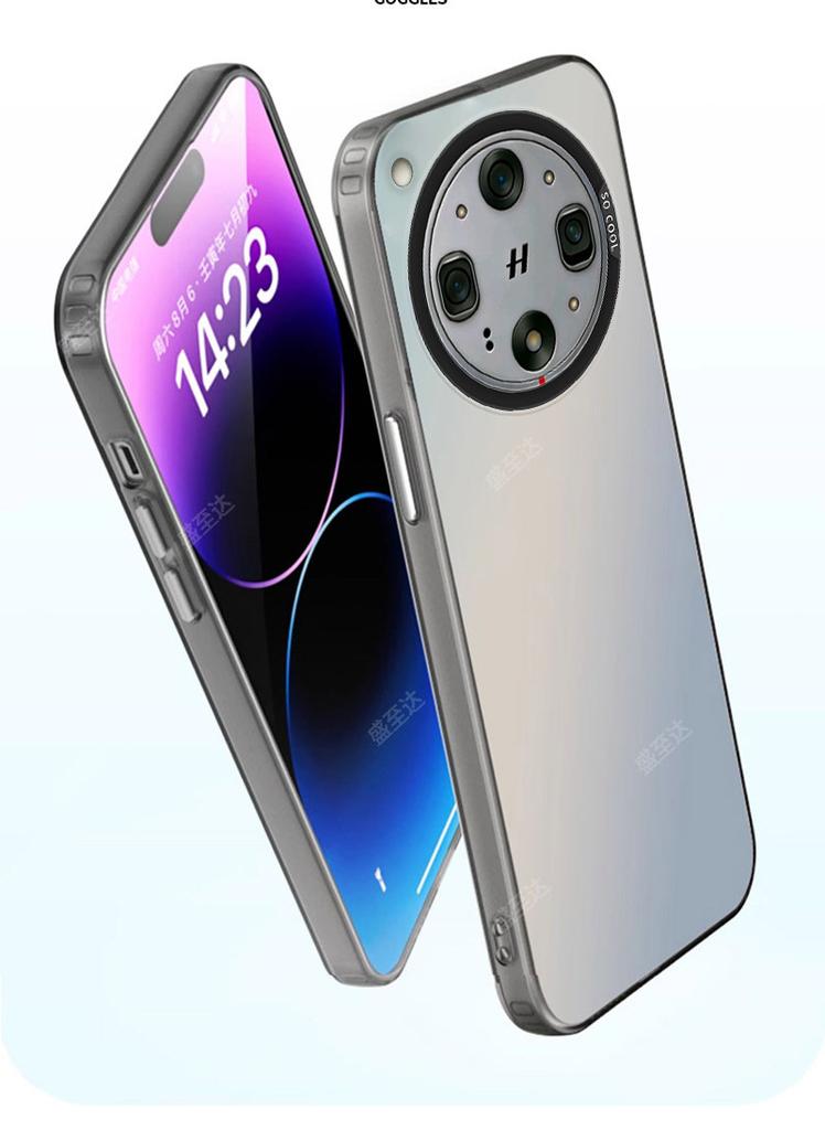 Чехол для OPPO Find X9 Ultra Модный Мягкий Матовый Цветной ПК Удобный для Кожи Чехол для Телефона Для Find X9Ultra Ударопрочный Бампер Задняя Крышка