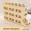 ZISIZ Автоматический ролик для яиц Диспенсер Коробка для хранения в холодильнике