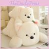 Highland Flower West White Terrier Dog Plush Toy Cartoon Stuffed Animal Doll