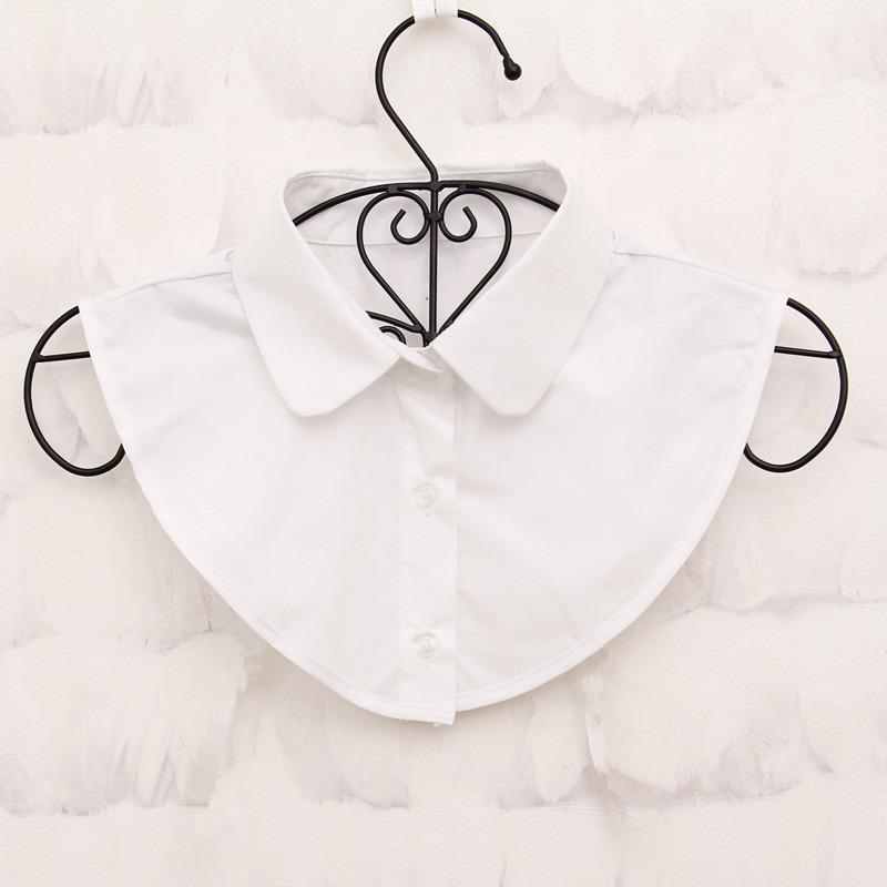 Chiffon Fake Collar Blouse, Versatile Decorative Fake Collar, Lace Fake Collar, White Shirt Collar, Inner Collar.