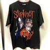 Футболка унисекс Slipknot 90-х Ремейк Графическая Ретро Стиль Мужская Женская Унисекс Футболка