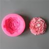 Peony Shape Silicone Fondant Moulds Flower Hand-Making Soap Candle Clay Moulds Cake Baking Decorating Tool Bakewares