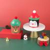 Santa Claus/Snowman/Penguin Christmas Hat Storage Tin Snack Candy Packaing Box  Christmas Gifts