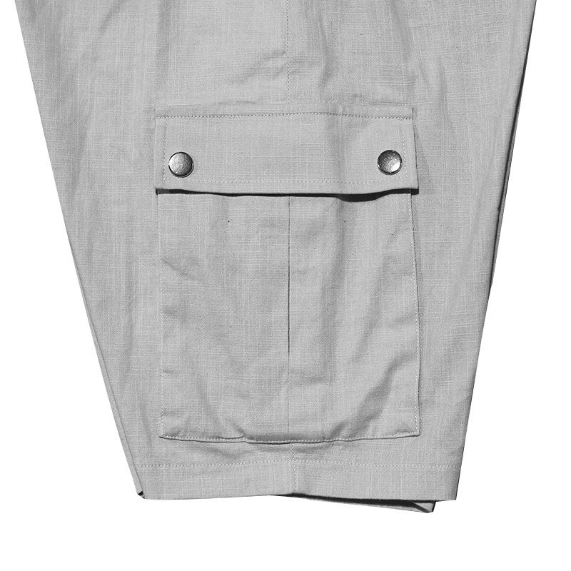 Тактическая рабочая одежда для активного отдыха, летние мужские повседневные шорты из бамбукового льна для пляжа