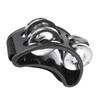 1pcs Foot Tambourine Percussion Musical Instrument with 2 Sets Metal Jingle Bell