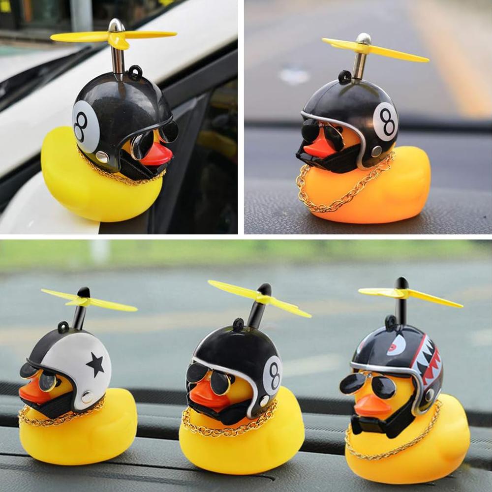 Виниловая уточка для украшения автомобиля, милая желтая уточка, украшения на приборную панель автомобиля