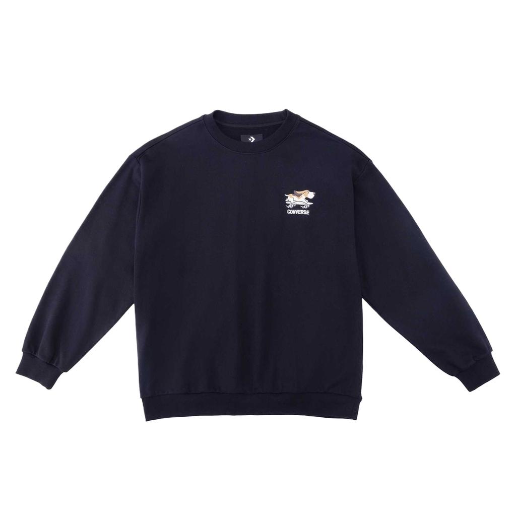 Men's Converse Sweatshirts Unisex Solar Eclipse Crew Neck Moderate Other