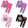 Kids Girls K-POP Rumi Zoey Mira Printed Casual Long Sleeves T-Shirt Pants Trousers Clothes Set