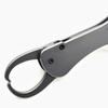 1091 Fish Grip Lightweight Aluminum Fish Grip Long Reach Gun Grip Gray (Iregui) (Stealth (Aluminum Trigger))