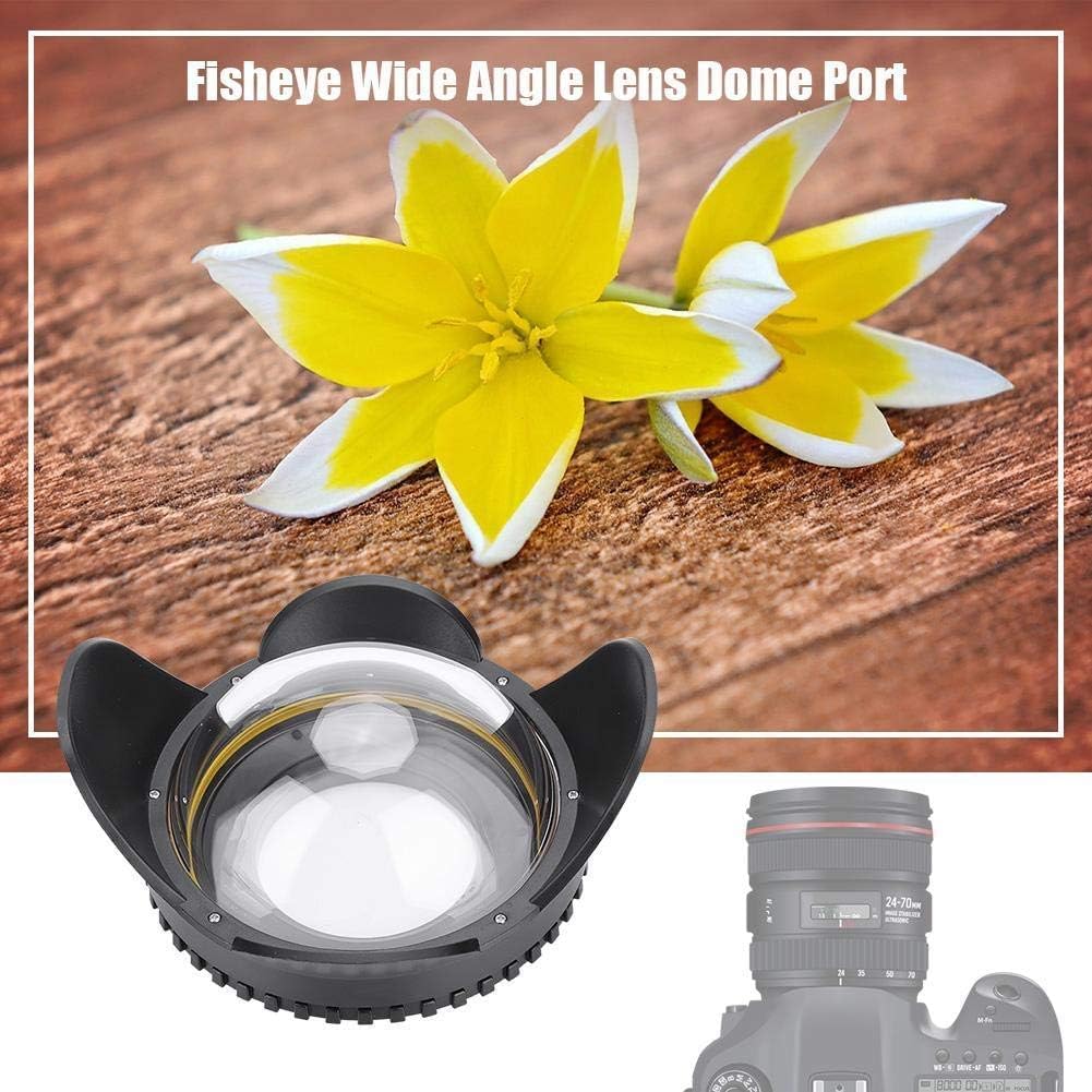 Корпус для подводной камеры Sea Frogs 67 мм Fisheye, водонепроницаемый на глубине 60 м, оптическое стеклянное покрытие, идеально подходит для цифровых зеркальных и беззеркальных камер - -