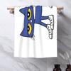 Pete the Cat I Love My White Shoes Soft Face Towel Quick Dry Pool Bath Cotton Towels Breathable