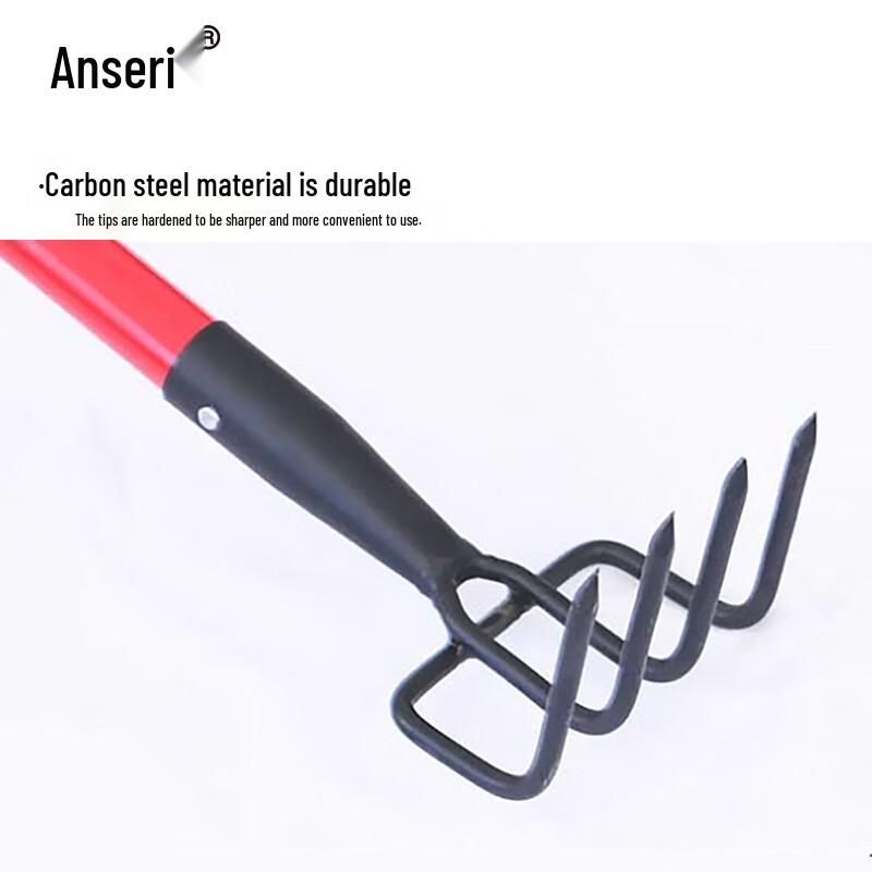 Anse Rui Carbon Steel Garden Rake