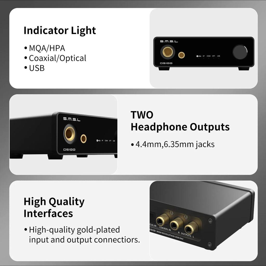 SMSL DS100 Bluetooth Speaker
