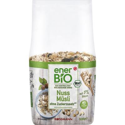 Германия Rothman enerBiO Enerbio Nut Muesli 500 г