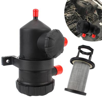 Фильтр масляного сепаратора Catch Can для Ford Patrol Turbo 4Wds Charged Toyota Landcruiser 2Mgd-1 Масло Газовый сепаратор Масляный фильтр Универсальный Provent