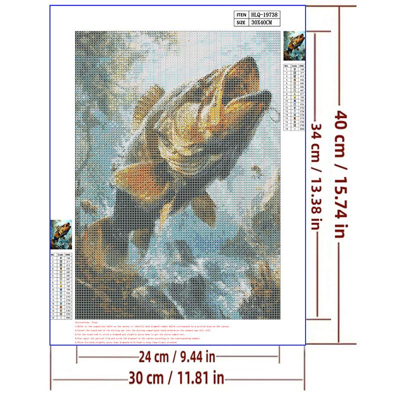 5d DIY Алмазная картина вышивка крестом Рыбалка Алмазная вышивка Мозаика Полный Круглый Дрель Домашний Декор