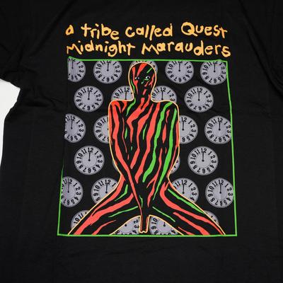 Редкая футболка A Tribe Called Quest Midnight Marauders Унисекс S-5XL Репринт DO811 Унисекс Футболка