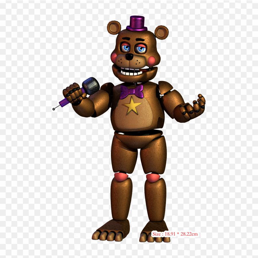 Симулятор пиццерии Freddy Fazbear's Five Nights At Freddy's 2 Five N, термонаклейки для одежды, футболка, сумка, теплопередающие наклейки, железные нашивки