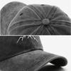 Washed Cotton Baseball Caps Mountain Embroidery Sunscreen Hats Unisex Trucker Hat  Summer