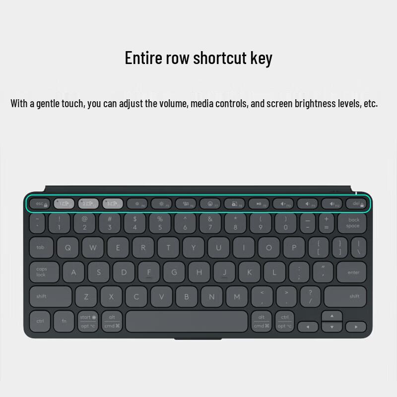 Logitech Беспроводная портативная Bluetooth-клавиатура Keys-To-Go 2