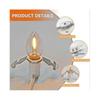 5 Base C7 String Bulbs Christmas Village Light Accessory Cord with 5 Led Light Bulb