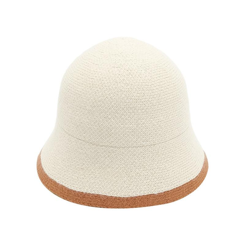 Fashionable Bucket Hat For Winter With Plush Acrylic For Sun Protection For Unisex Wear