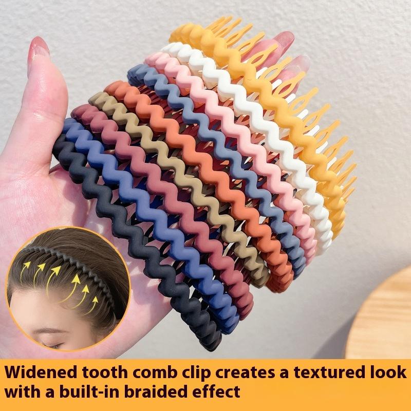 Pressed Hair Headband Women's Popular Headband Summer Women's Hair Bundle Summer Hairpin Fashion Headdress